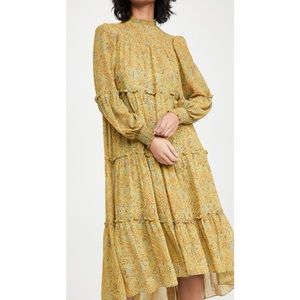 NWT Cinq a Sept size 2 high low Rika dress